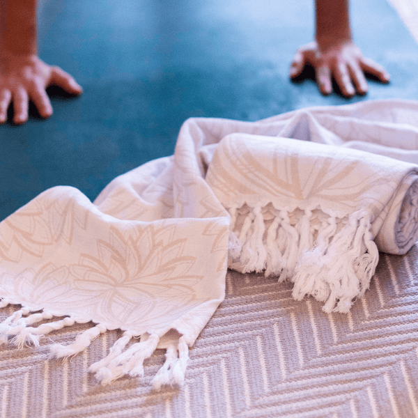 Turkish Towel | Single Set | Oat + White