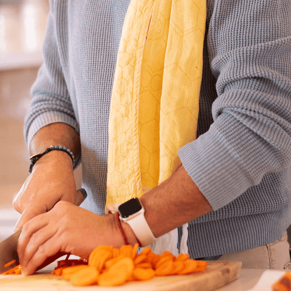 Turkish Towel | Hand Towel | Yellow + Orange