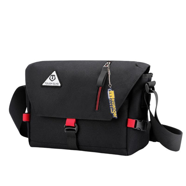 Medium Two-Color Messenger Bag