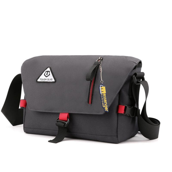 Medium Two-Color Messenger Bag
