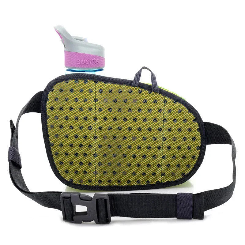 Wautton Outdoor Hiking Walking Waist Pack With Bottle Holder