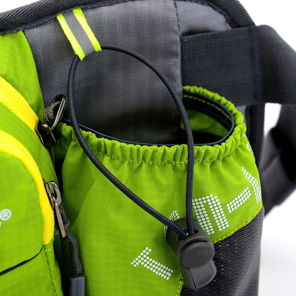 Wautton Outdoor Hiking Walking Waist Pack With Bottle Holder
