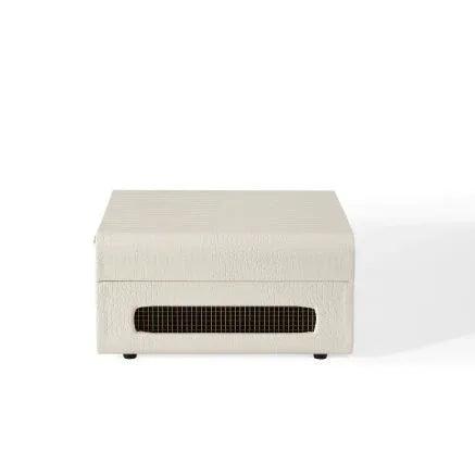 Mercury Portable Turntable - Cream Croc - Gifts for You 'n Me