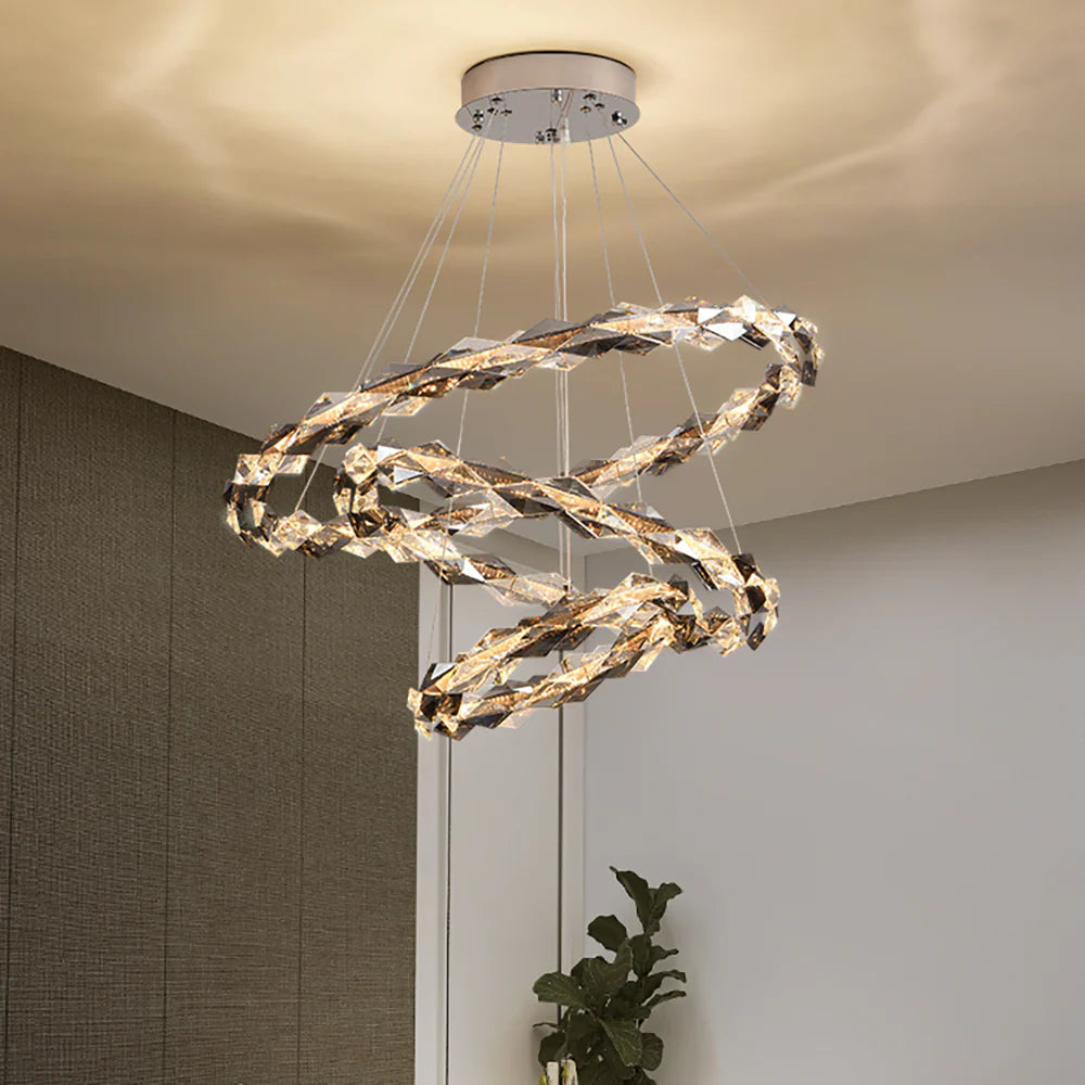 Merrill Round Crystal Chandelier