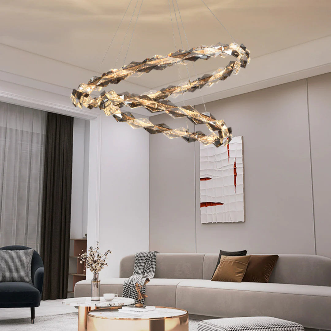 Merrill Round Crystal Chandelier