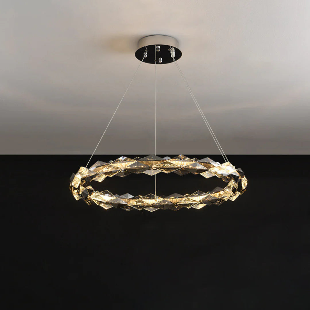 Merrill Round Crystal Chandelier