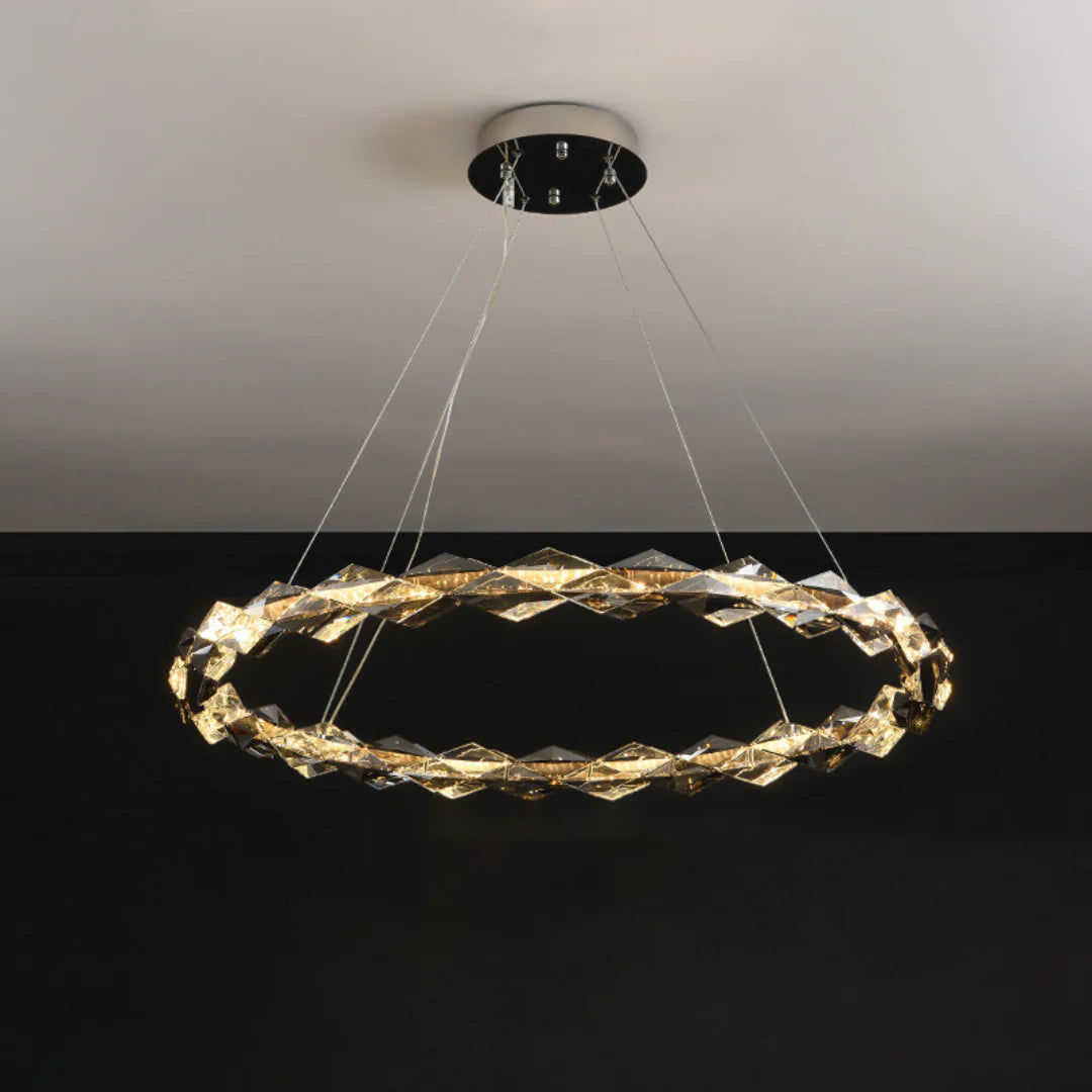 Merrill Round Crystal Chandelier