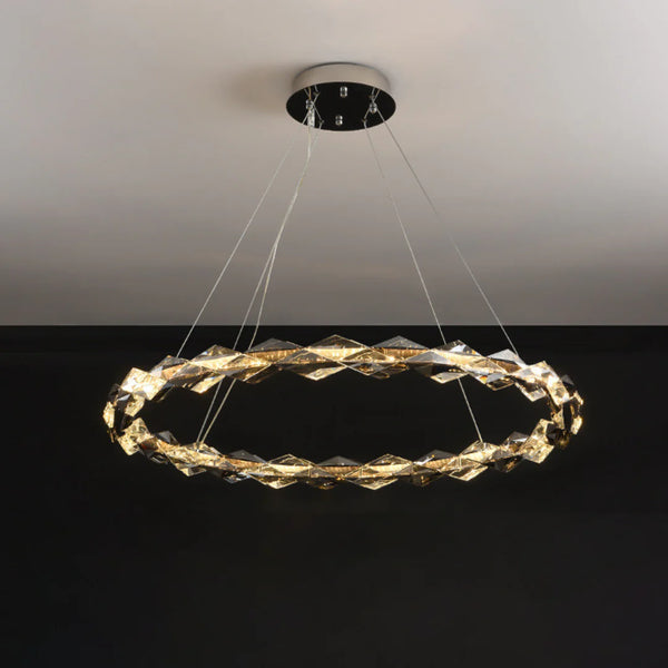 Merrill Round Crystal Chandelier
