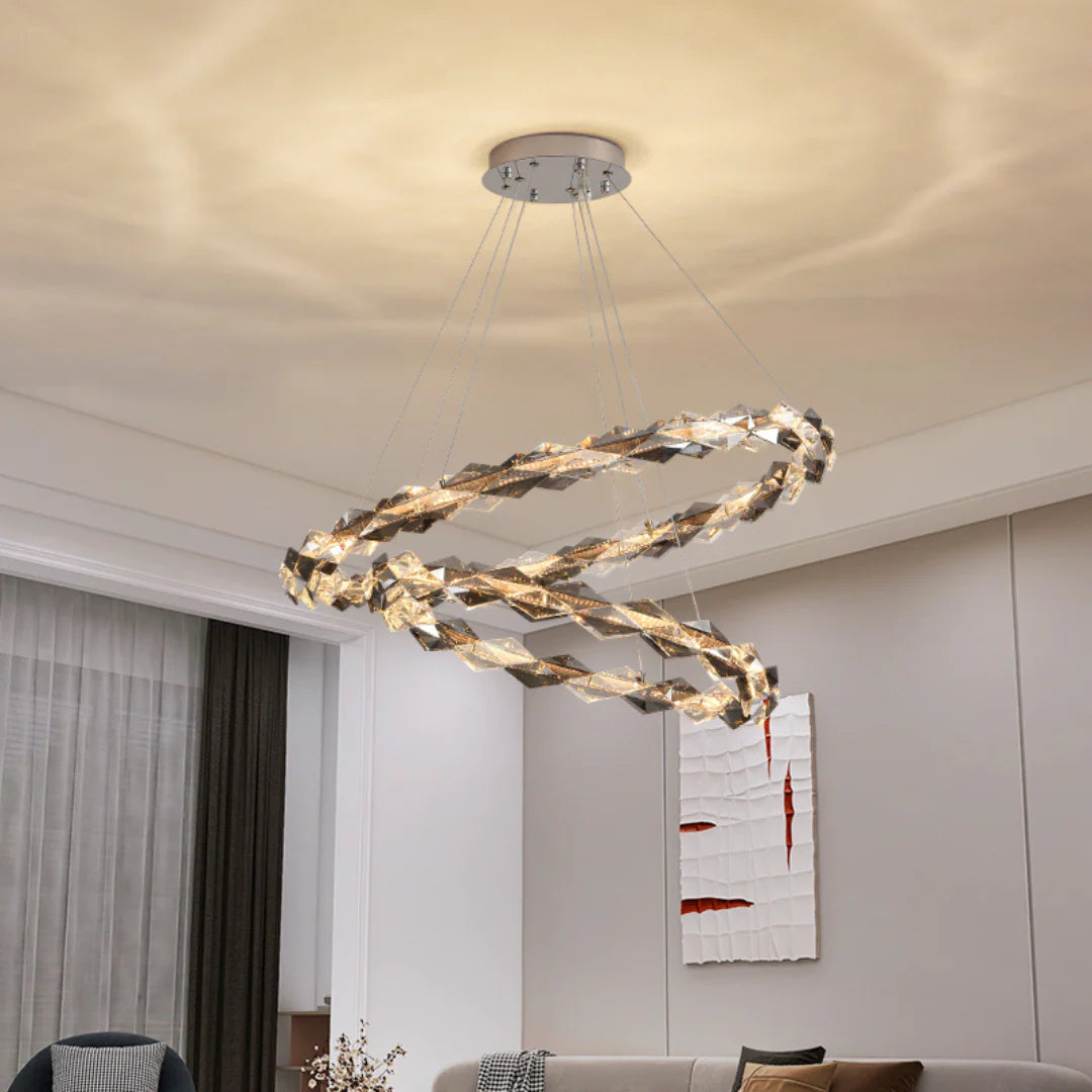 Merrill Round Crystal Chandelier