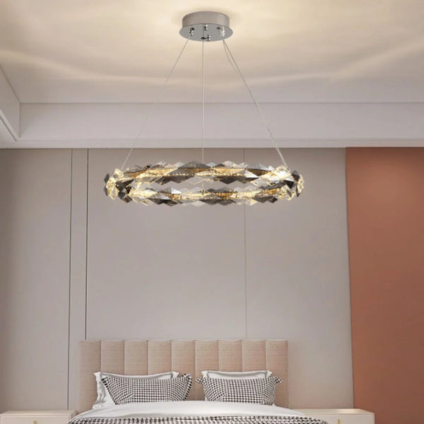 Merrill Round Crystal Chandelier