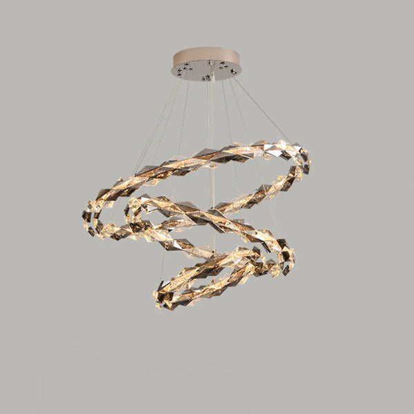 Merrill Round Crystal Chandelier