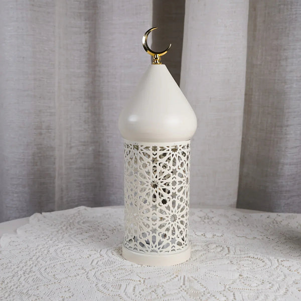 Metal Lantern - Ramadan LED Table Decor