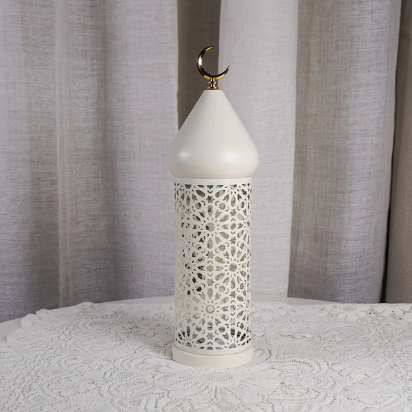 Metal Lantern - Ramadan LED Table Decor