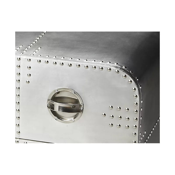 Metalworks Midway Aviator 2 Drawer Accent Chest