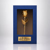 24K Gold Rose in Standing Clear Window Display Box | LovePicker