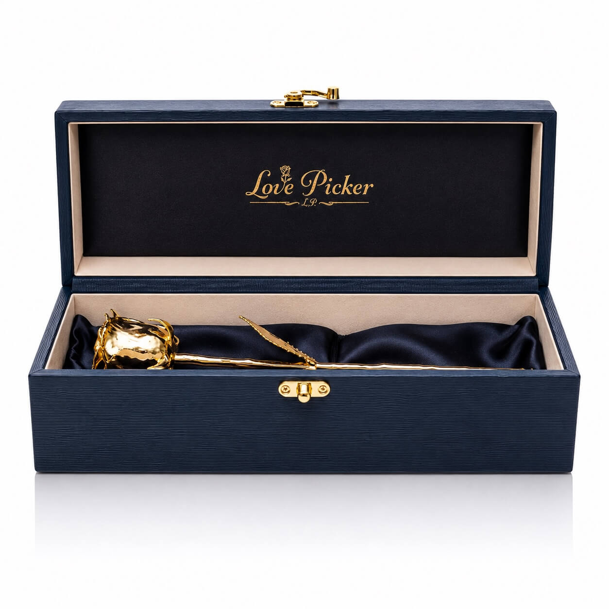 24K Gold Dipped Natural Rose 11.5