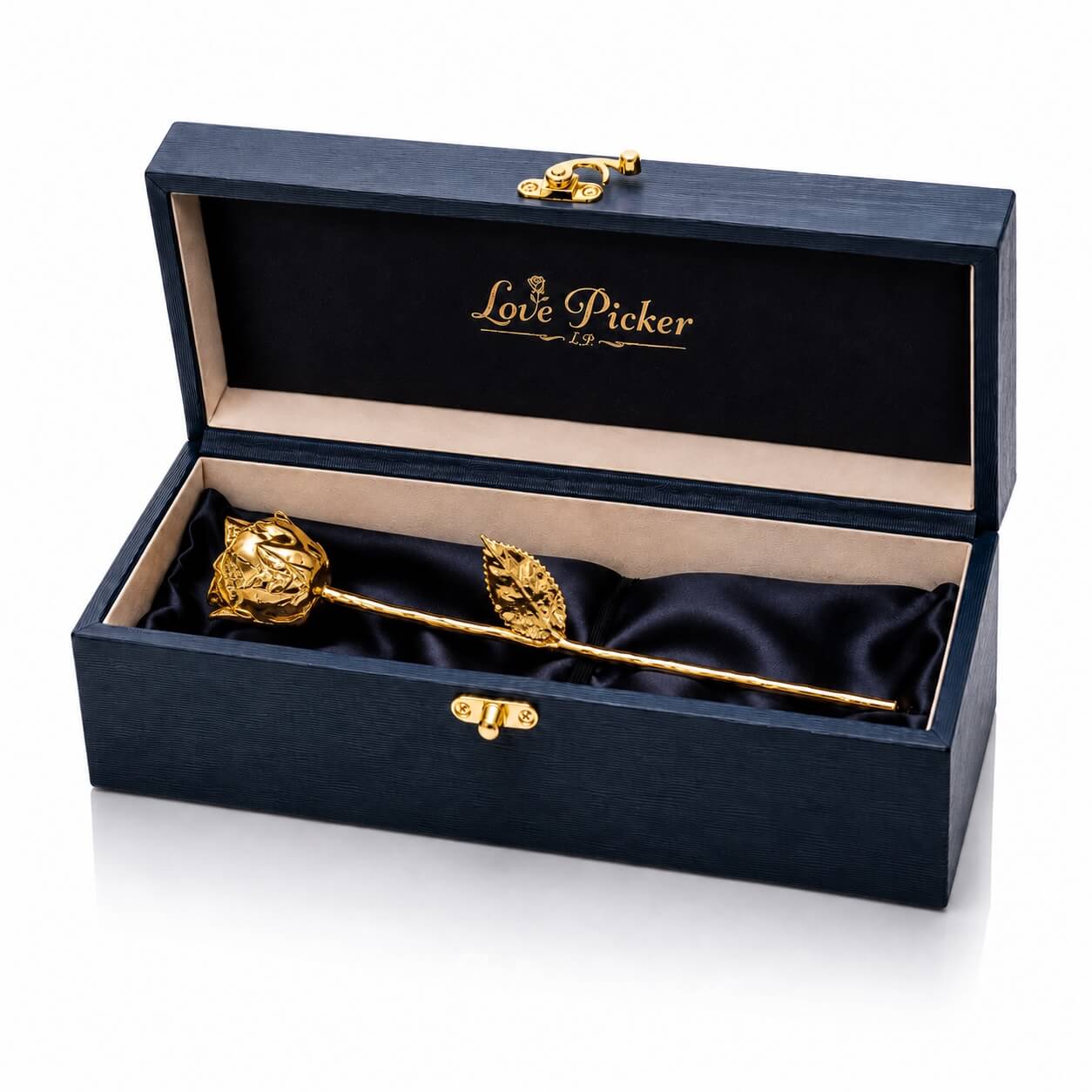 24K Gold Dipped Natural Rose 11.5