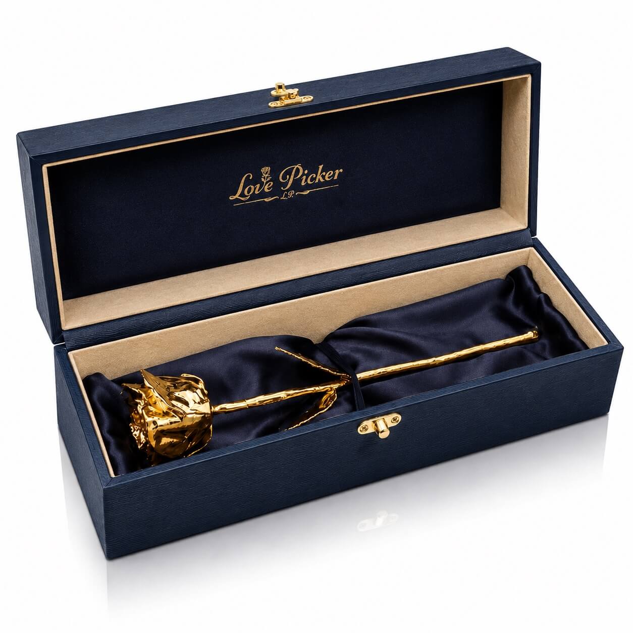 24K Gold Dipped Natural Rose 11.5