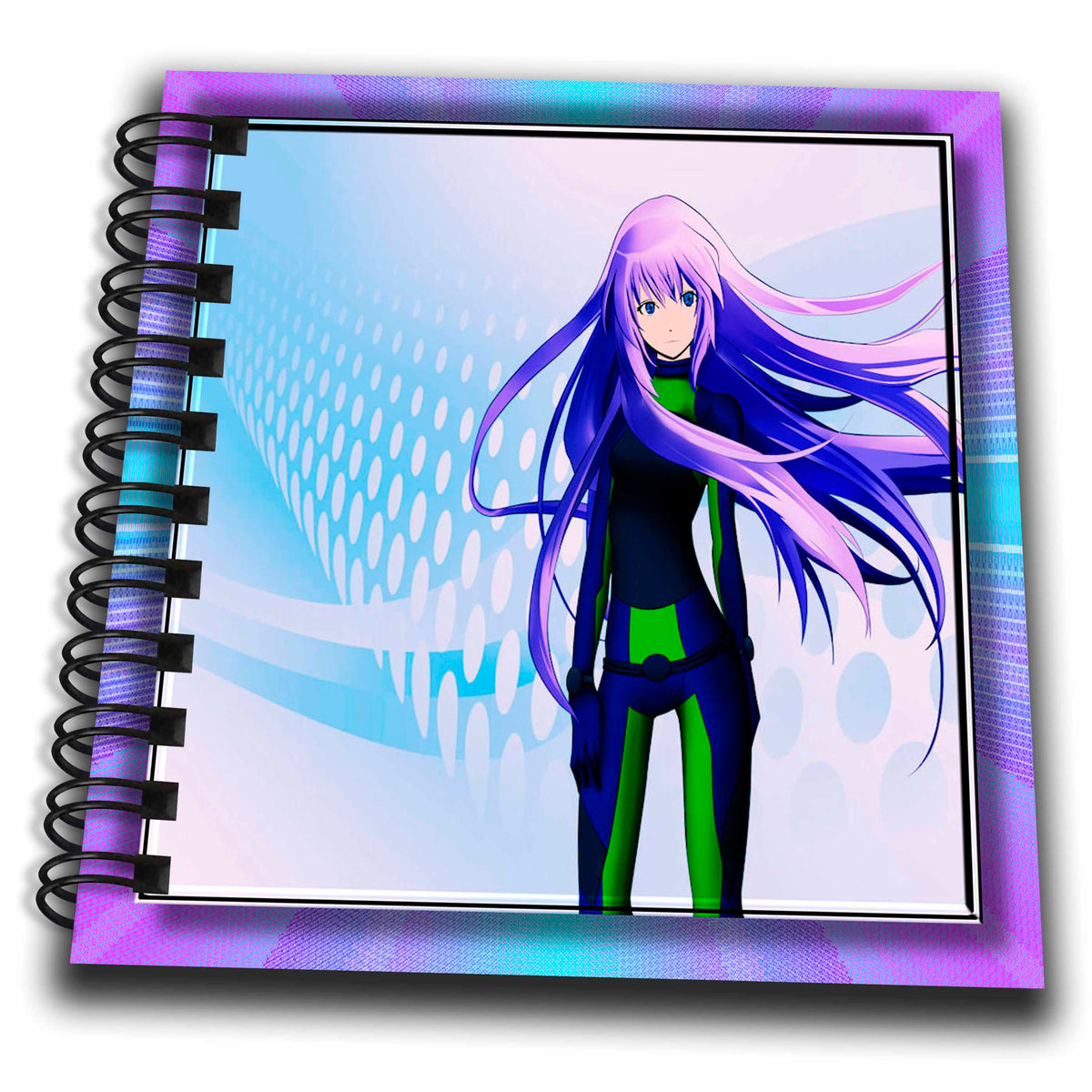 3dRose Susan Brown Designs General Themes - Futuristic Anime - Drawing Books (db_28777)