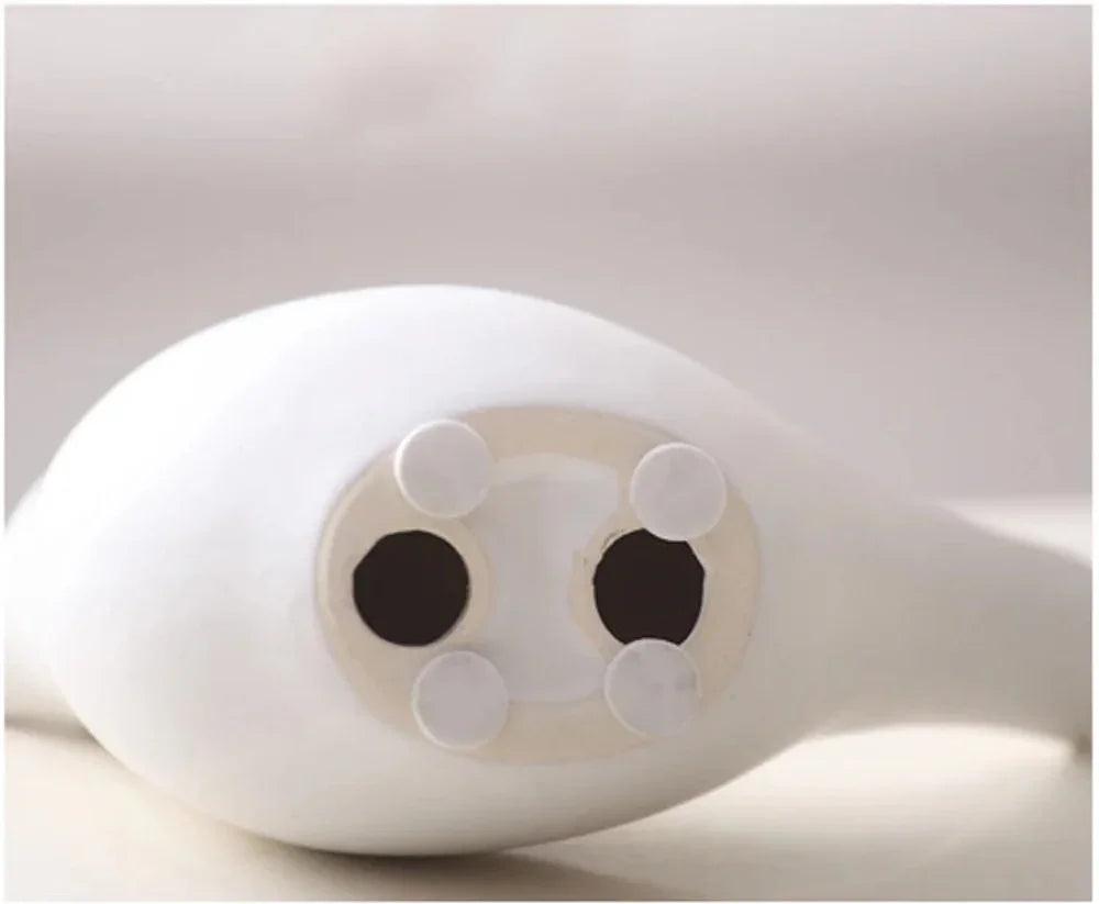 Minimalist White Ceramic Bird Figurine Tabletop Decor