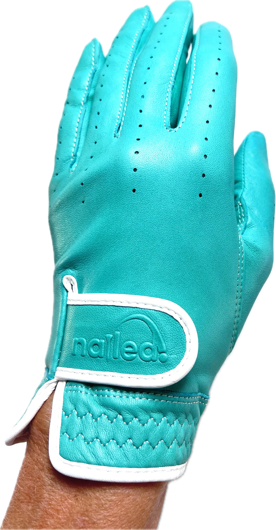 Premium Elongated Golf Gloves - Colored