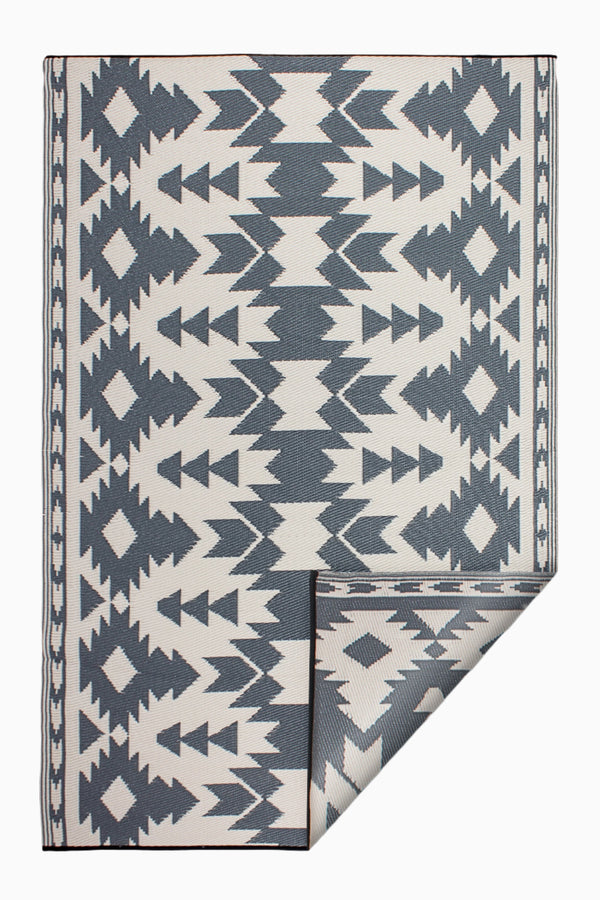 Miramar - Gray Outdoor Rug for Patio FINAL SALE