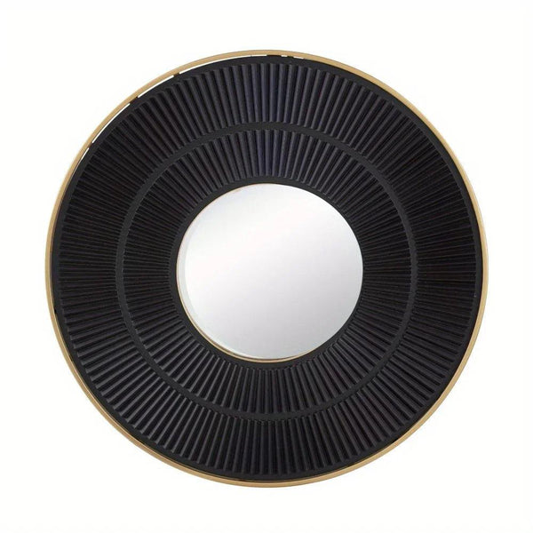 Mirror - Golden Wooden 24 Inch
