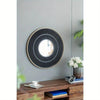 Mirror - Golden Wooden 24 Inch