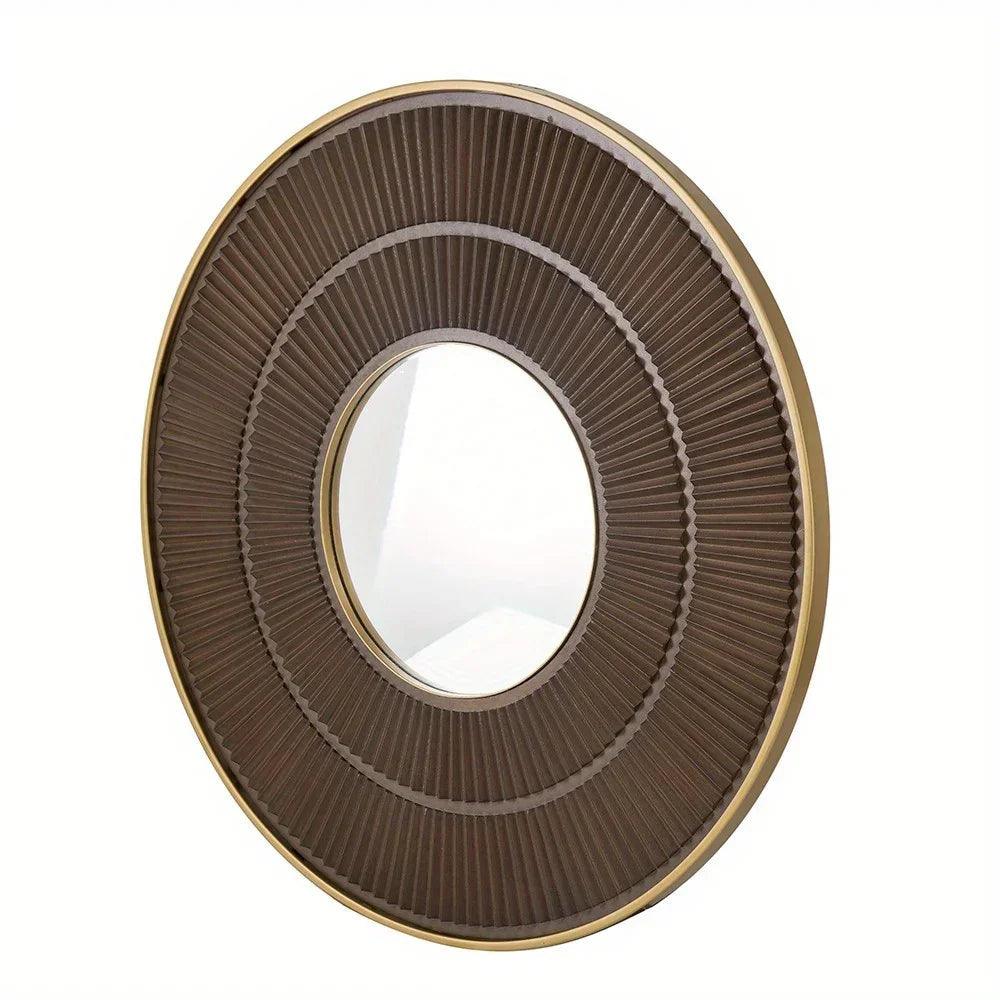 Mirror - Round Wooden