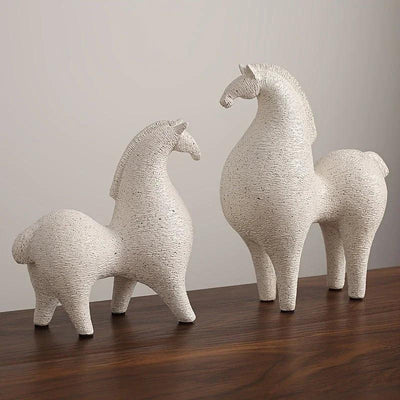 Modern Horse Figurine for Home Decor