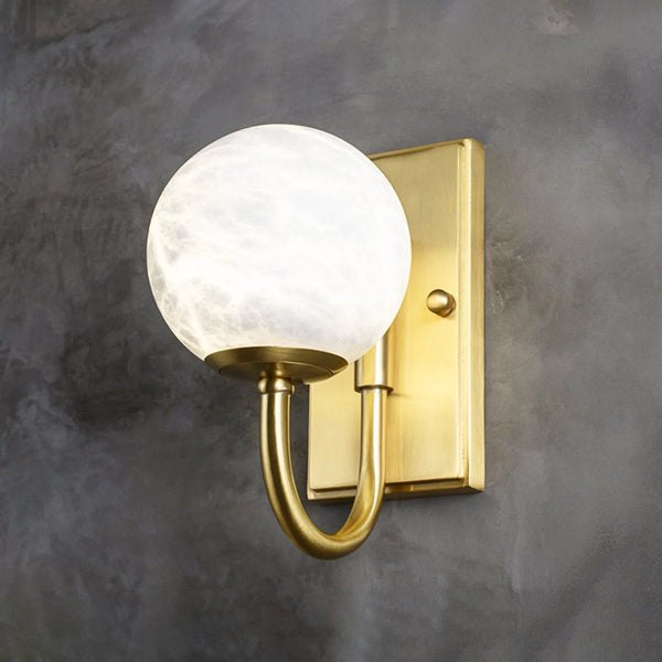 Modern Simple Alabaster Wall Lamp