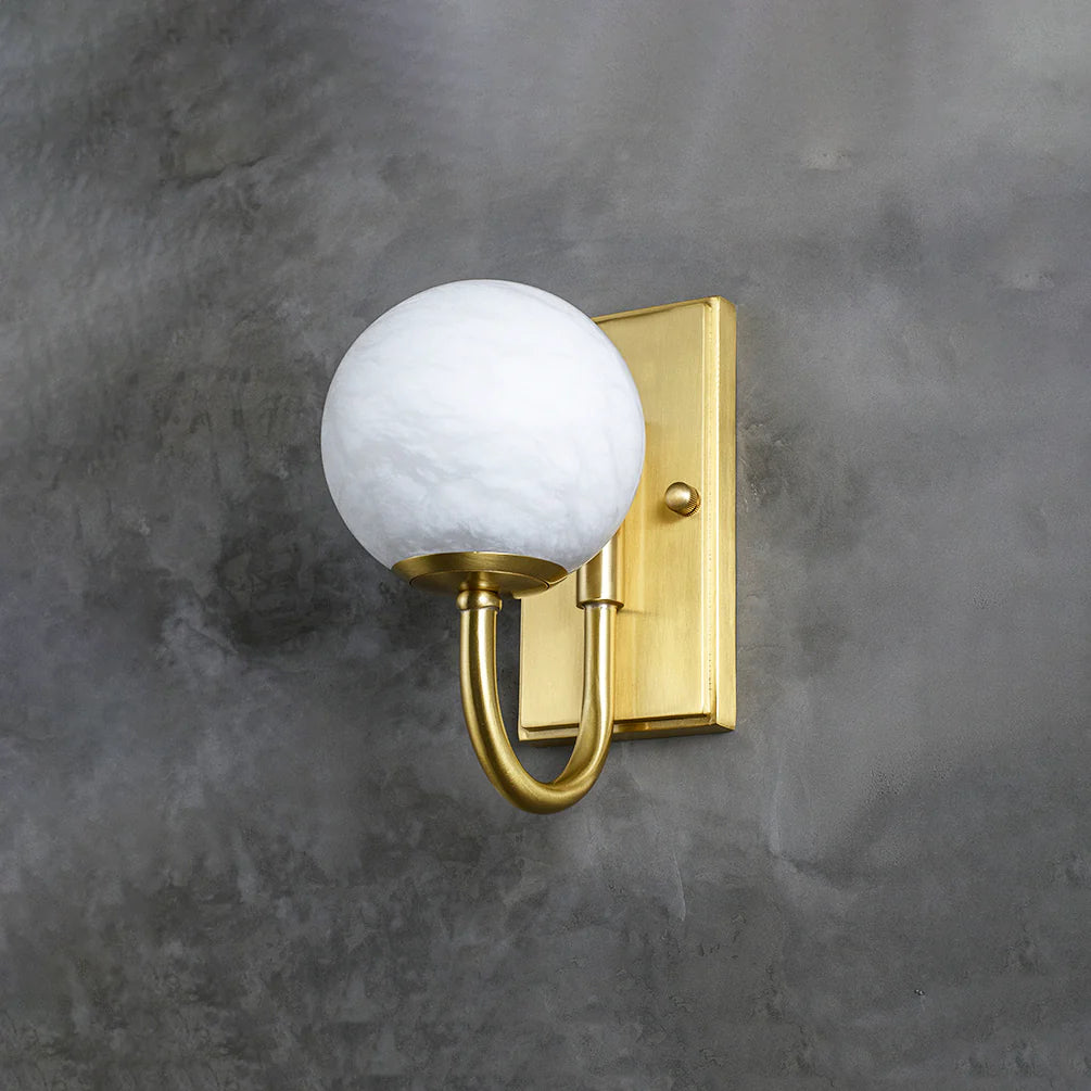Modern Simple Alabaster Wall Lamp