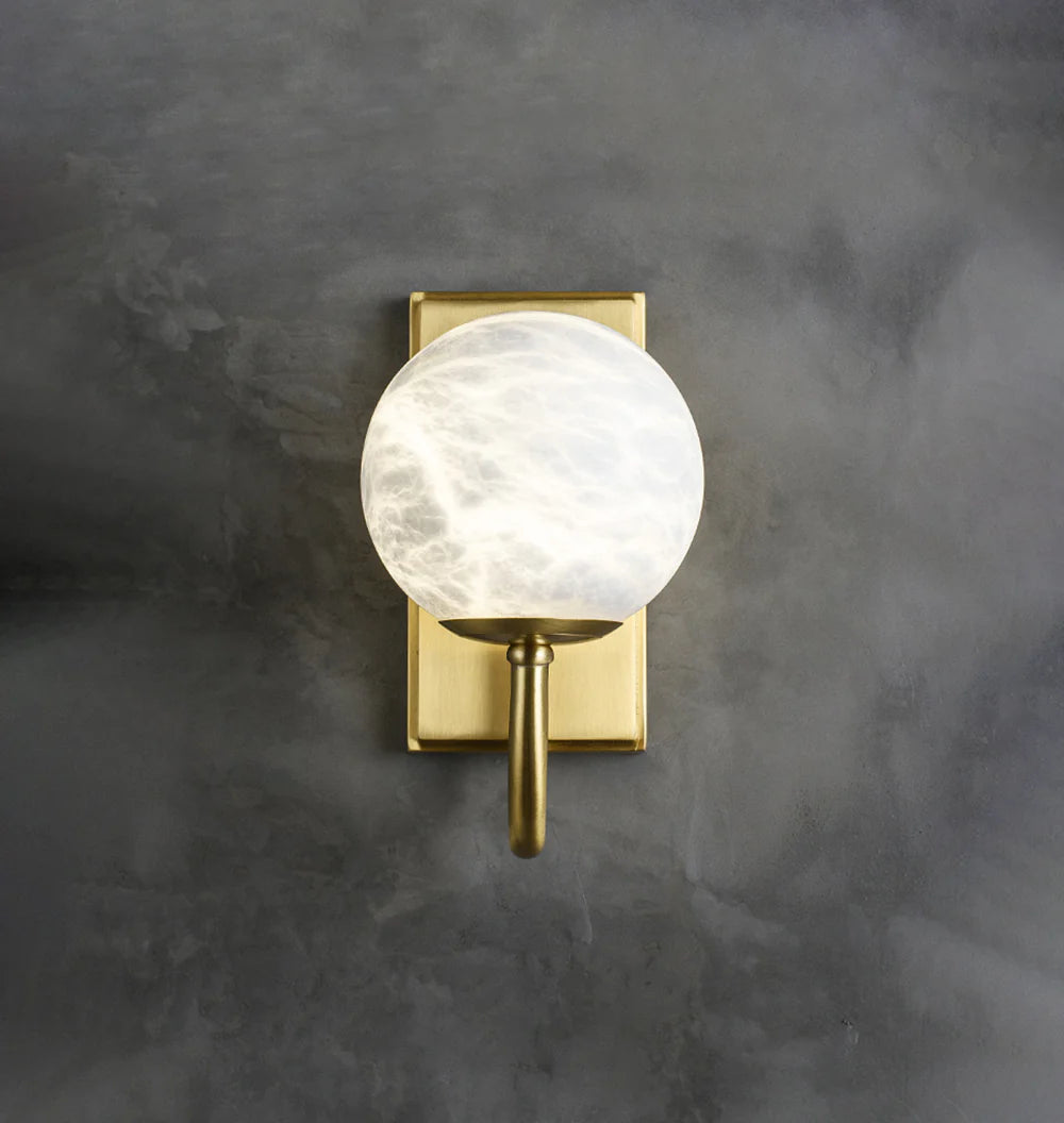 Modern Simple Alabaster Wall Lamp