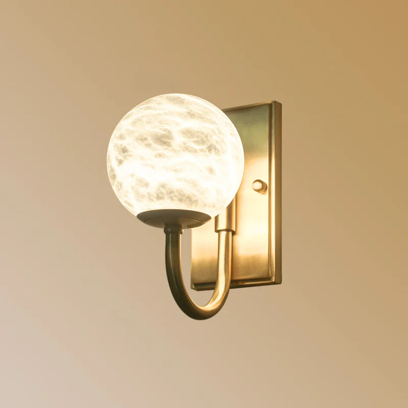 Modern Simple Alabaster Wall Lamp