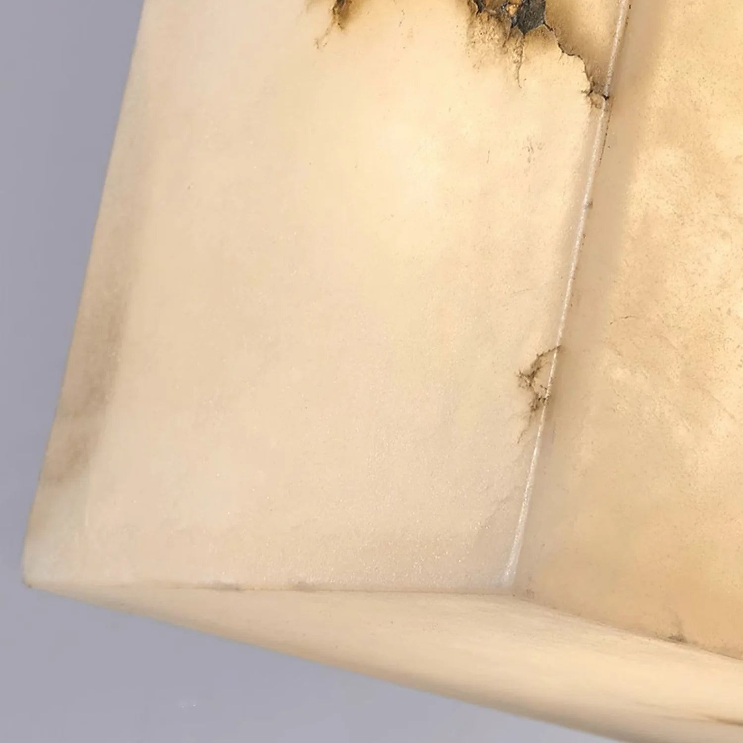 Modern Square Alabaster Wall Lamp