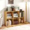 Modern 6-Cube Bookcase with Anti-tipping Kits for Bedroom Living Room-Burlywood