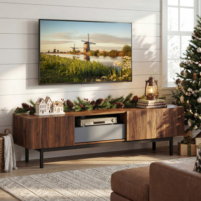 Modern Mid Century TV Cabinetfor TVs up to 82