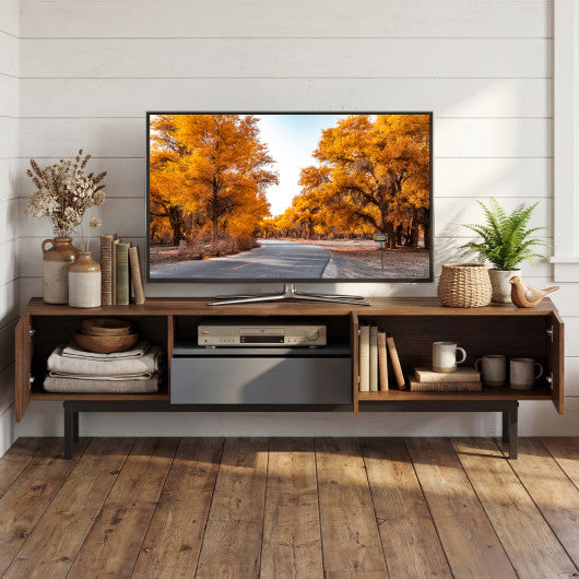 Modern Mid Century TV Cabinetfor TVs up to 82
