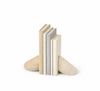 Mono Travertine Bookends
