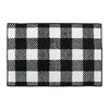 Monochrome Checkered Rug