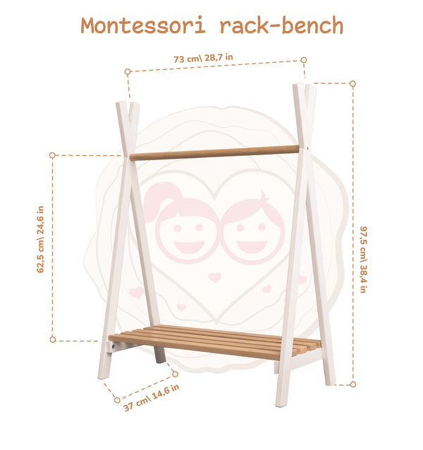 Toddler's Clothes Rack