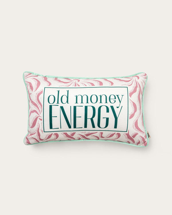 old money energy pillow