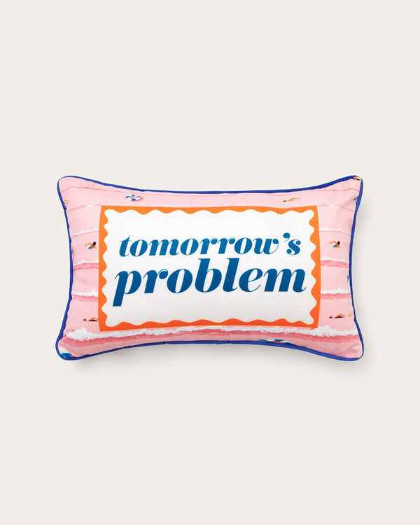 tomorrow's problem pillow