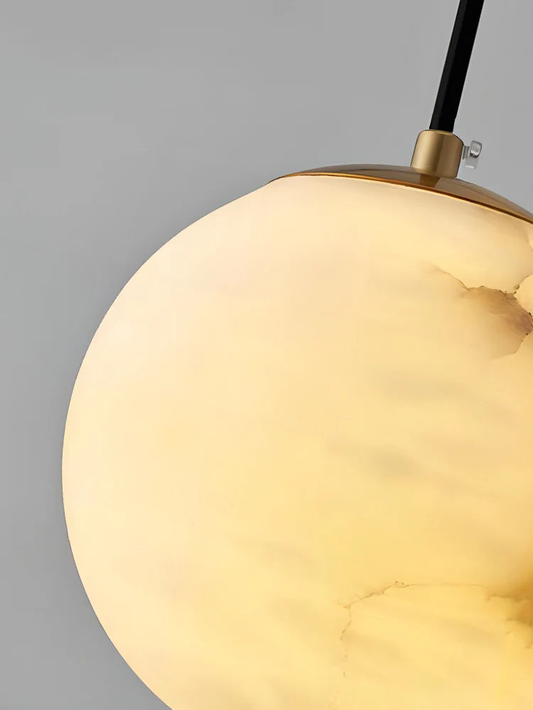 Moon Alabaster Pendant Lamp