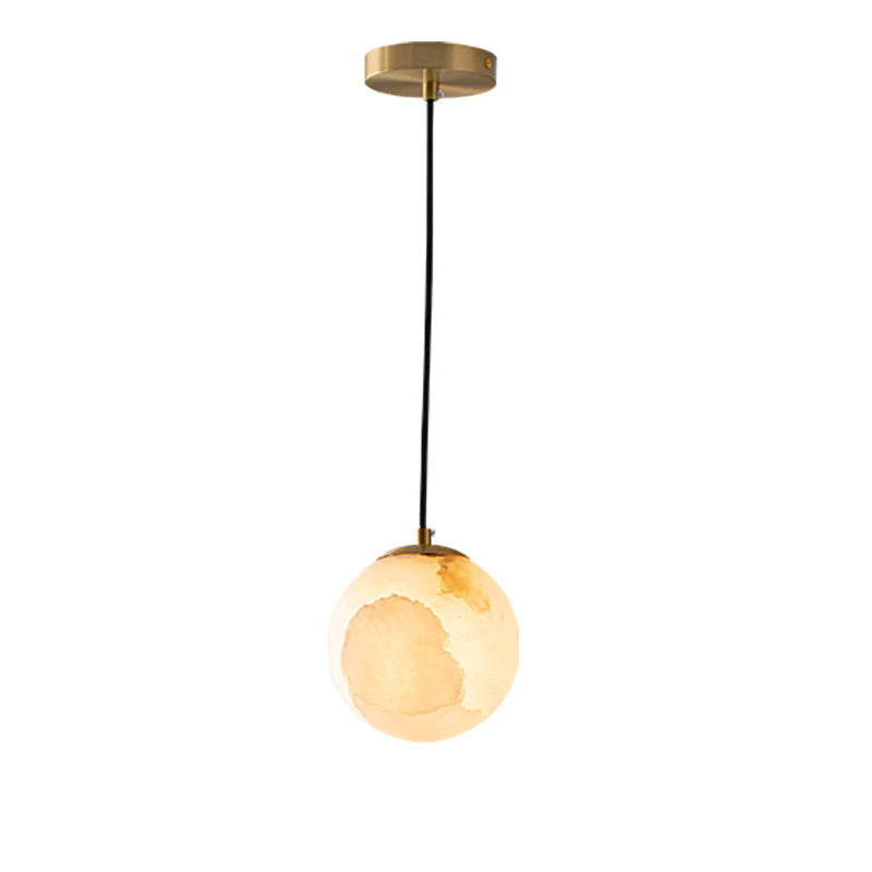 Moon Alabaster Pendant Lamp