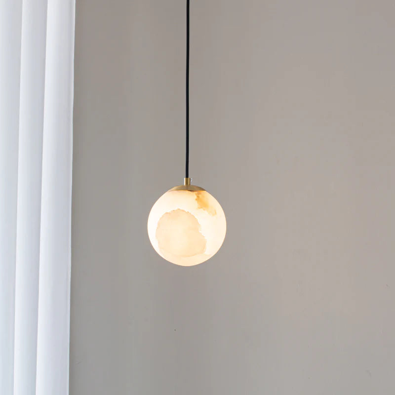 Moon Alabaster Pendant Lamp
