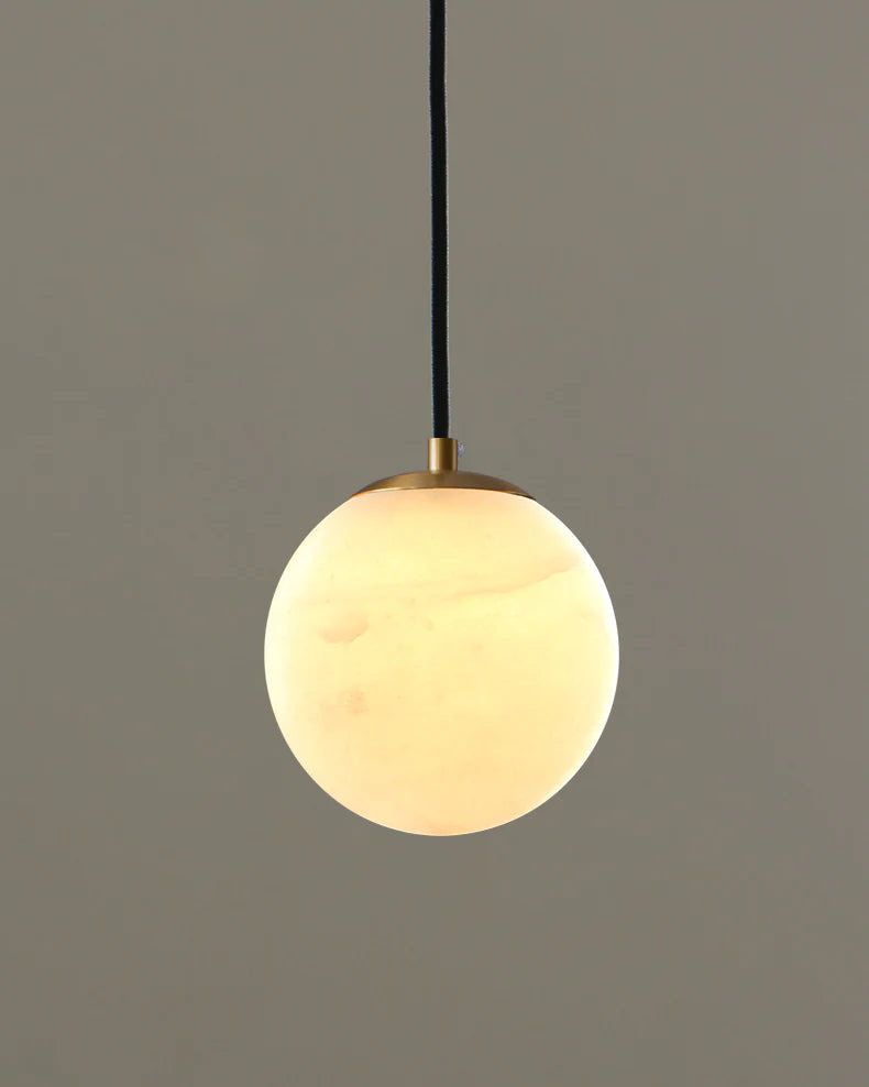Moon Alabaster Pendant Lamp