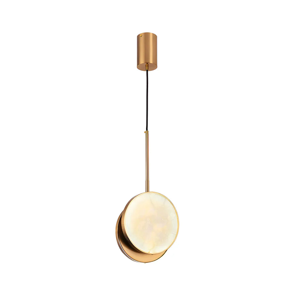 Moonshade Alabaster Pendant Light