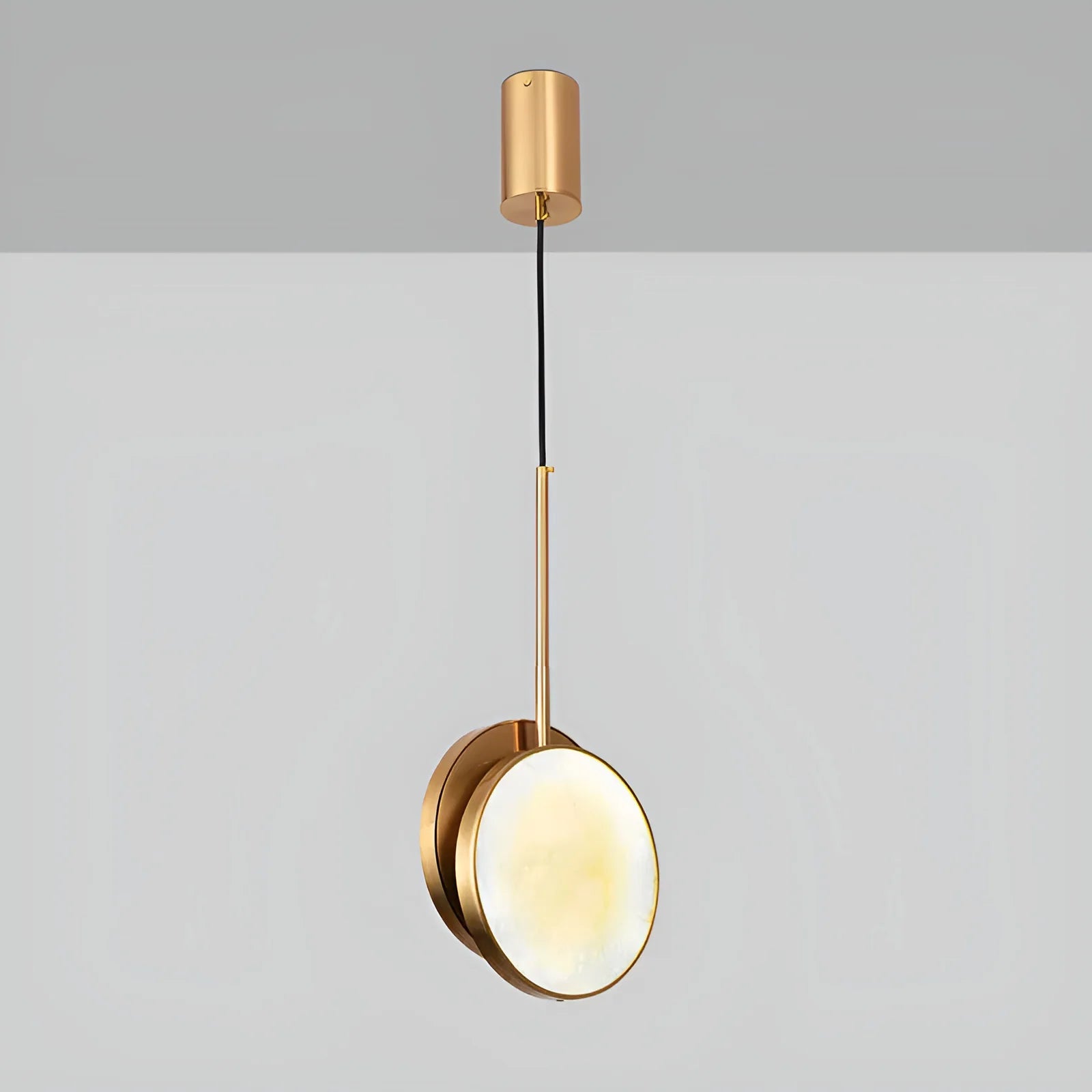 Moonshade Alabaster Pendant Light