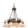 Moose Lodge 9 Light Chandelier